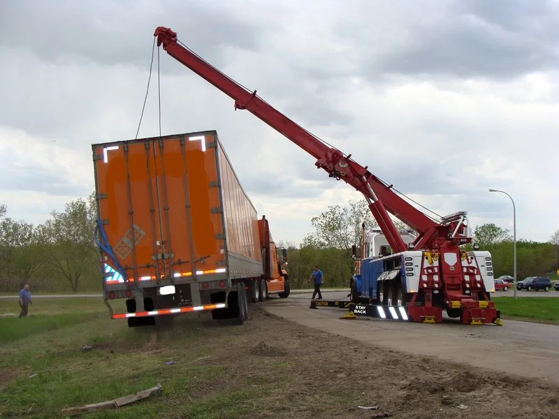Twin Cities Transport Recovery Light and Heavy Duty Towing T T Rollover 06