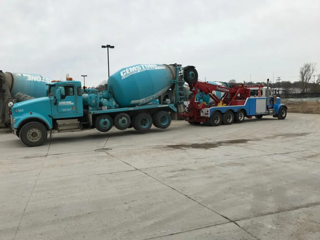 Twin Cities Transport and Recovery 23 Loaded Mixer